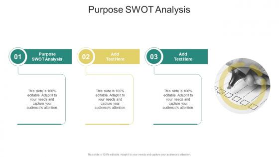 Purpose SWOT Analysis In Powerpoint And Google Slides Cpb