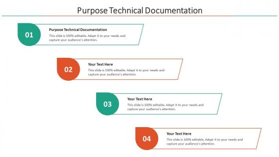 Purpose Technical Documentation Ppt Powerpoint Presentation Infographic Template Cpb