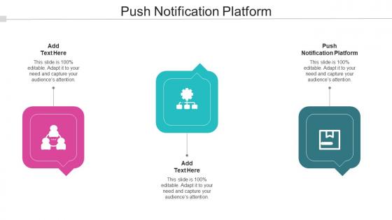Push Notification Platform Ppt Powerpoint Presentation Portfolio Backgrounds Cpb