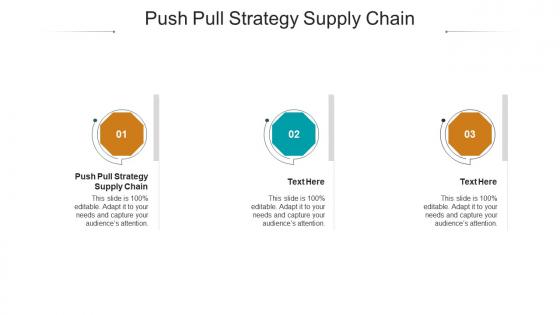 Push pull strategy supply chain ppt powerpoint presentation slides graphics example cpb
