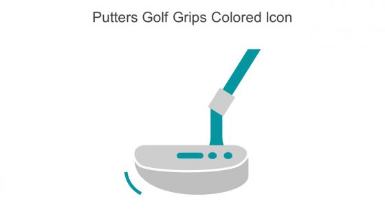 Putters Golf Grips Colored Icon In Powerpoint Pptx Png And Editable Eps Format