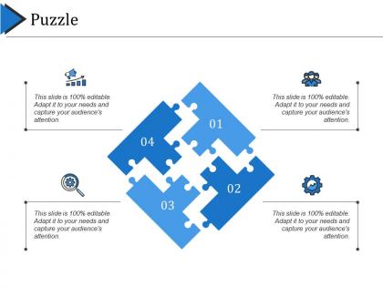 Puzzle business strategy ppt file background images
