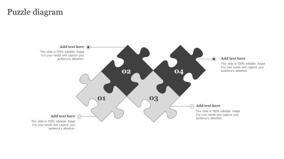 Puzzle Diagram Brand Visibility Enhancement For Improved Customer Outreach