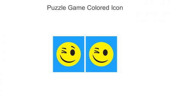 Puzzle Game Colored Icon In Powerpoint Pptx Png And Editable Eps Format