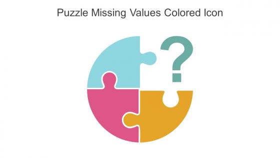 Puzzle Missing Values Colored Icon In Powerpoint Pptx Png And Editable Eps Format