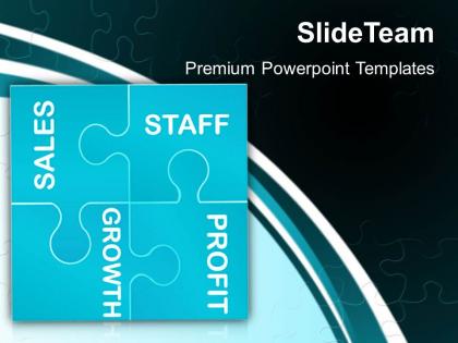 Puzzle pieces for powerpoint templates business marketing ppt themes
