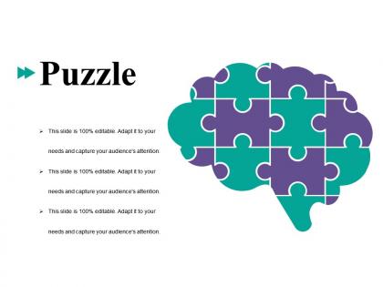 Puzzle ppt gallery design ideas