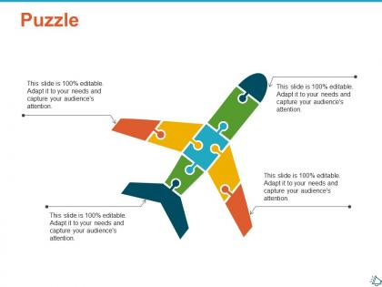 Puzzle problem solution ppt show infographic template