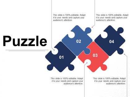 Puzzle solution ppt infographics infographic template