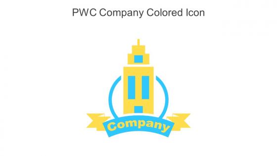 PWC Company Colored Icon In Powerpoint Pptx Png And Editable Eps Format