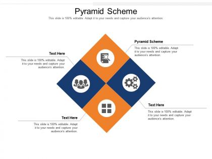 Pyramid scheme ppt powerpoint presentation summary infographics cpb