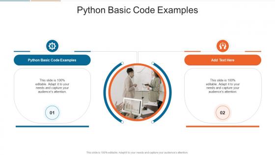 Python Basic Code Examples In Powerpoint And Google Slides Cpb