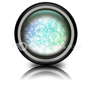 Abstract circles powerpoint icon cc