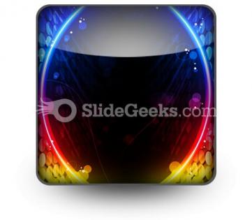 Disco abstract ppt icon for ppt templates and slides s