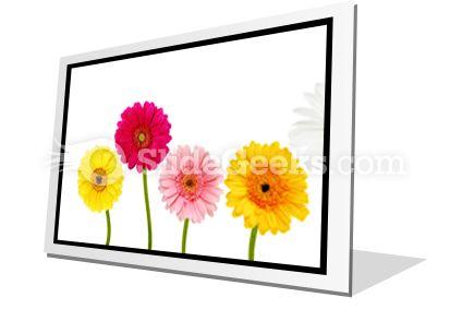 Flowers nature powerpoint icon f
