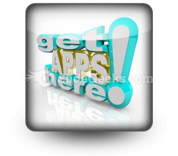 Get apps here powerpoint icon s