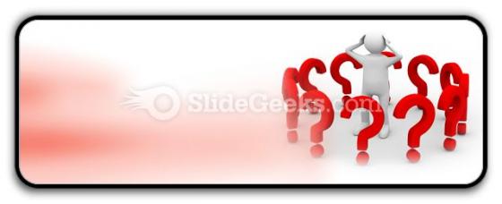 Man with question powerpoint icon r