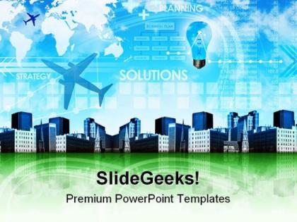 Abstract business strategy background powerpoint templates and powerpoint backgrounds 0511