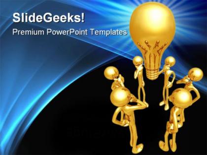 Big idea thinkers business powerpoint templates and powerpoint backgrounds 0311