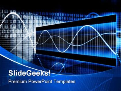 Binary technology abstract powerpoint templates and powerpoint backgrounds 0611