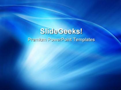 Blue rays of light abstract powerpoint templates and powerpoint backgrounds 0711