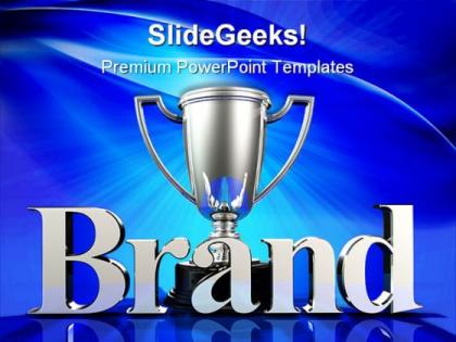 Brand champion business powerpoint templates and powerpoint backgrounds 0211