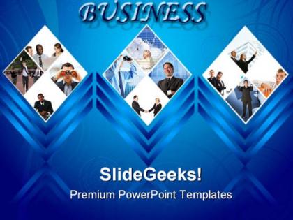 Business collage success powerpoint templates and powerpoint backgrounds 0311