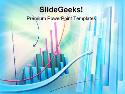 Business graph abstract powerpoint templates and powerpoint backgrounds 0211