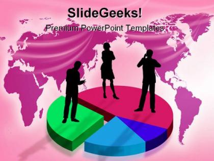 Business in the world communication powerpoint templates and powerpoint backgrounds 0511