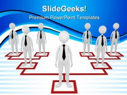 Business organization leadership powerpoint templates and powerpoint backgrounds 0711