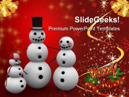 Christmas family events powerpoint templates and powerpoint backgrounds 0411