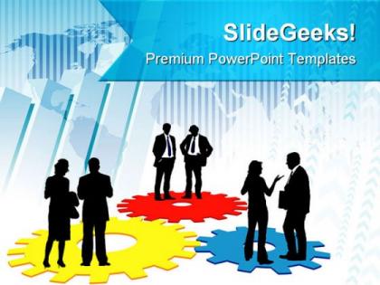Corporate machinery business powerpoint templates and powerpoint backgrounds 0511