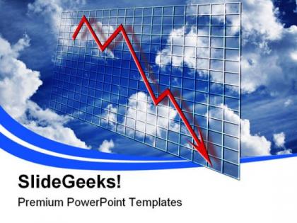 Crisis chart business powerpoint templates and powerpoint backgrounds 0811