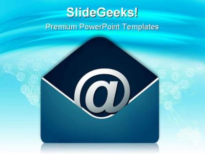E mail concept internet powerpoint templates and powerpoint backgrounds 0211