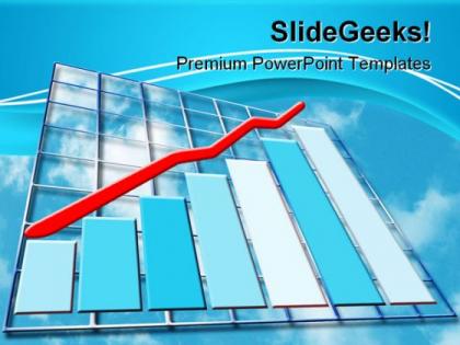 Financial growth business powerpoint templates and powerpoint backgrounds 0811
