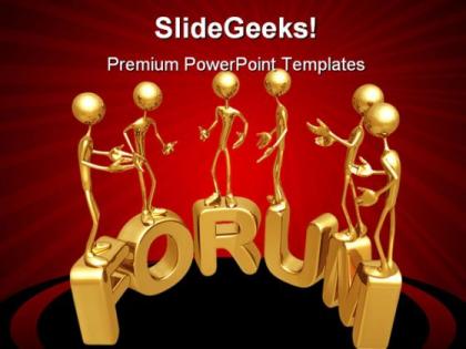 Forum internet powerpoint templates and powerpoint backgrounds 0511