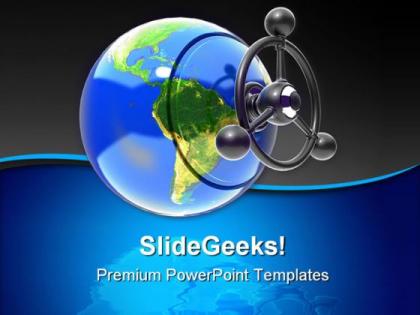 Globe earth powerpoint templates and powerpoint backgrounds 0311