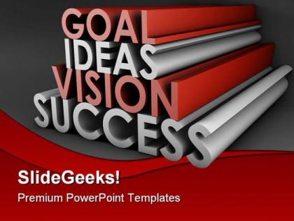 Goal ideas vision success business powerpoint templates and powerpoint backgrounds 0711