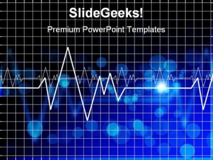 Heartbeat medical powerpoint templates and powerpoint backgrounds 0511