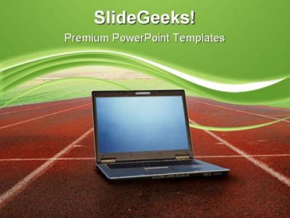 High performance computer powerpoint templates and powerpoint backgrounds 0711