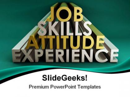 Job skills business powerpoint templates and powerpoint backgrounds 0411