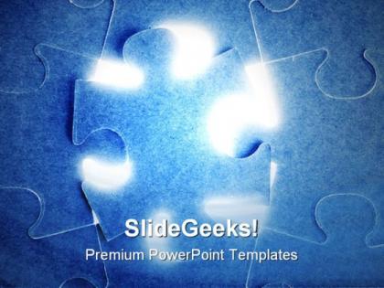 Last puzzle business powerpoint templates and powerpoint backgrounds 0711