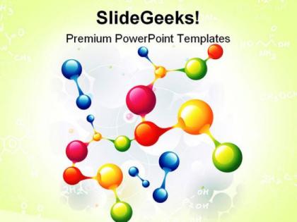 Molecules science01 powerpoint templates and powerpoint backgrounds 0711