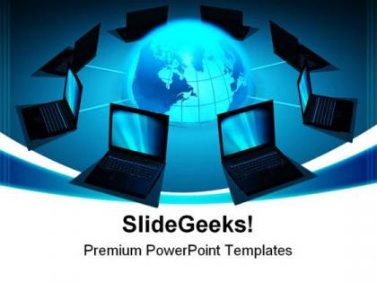 Network concept computer powerpoint templates and powerpoint backgrounds 0411