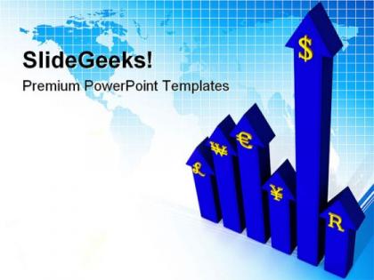 Overpowering currency finance powerpoint templates and powerpoint backgrounds 0711