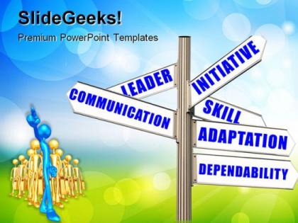 Performance goals communication powerpoint templates and powerpoint backgrounds 0911
