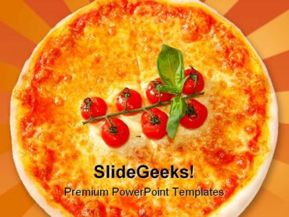 Pizza and italian kitchen food powerpoint templates and powerpoint backgrounds 0211