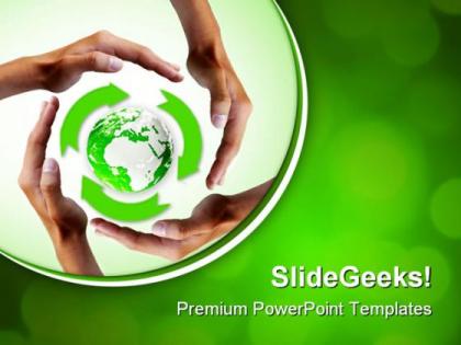 Recycle global powerpoint templates and powerpoint backgrounds 0811
