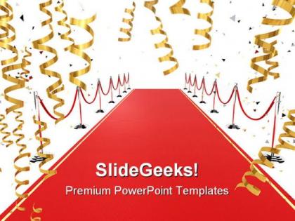 Red carpet background powerpoint templates and powerpoint backgrounds 0811