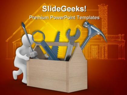 Repairman construction01 realestate powerpoint backgrounds and templates 0111